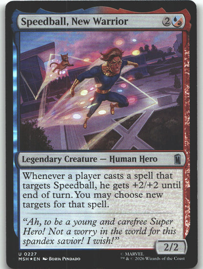 Speedball, New Warrior