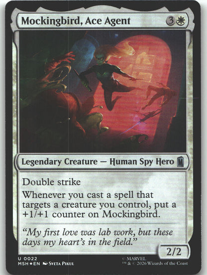 Mockingbird, Ace Agent