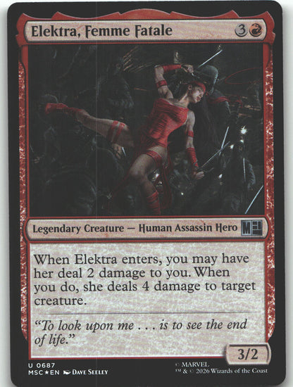 Elektra, Femme Fatale
