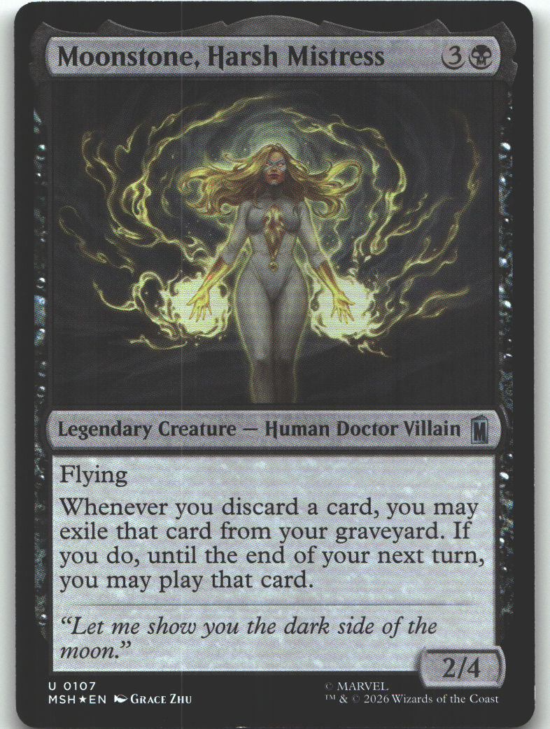 Moonstone, Harsh Mistress