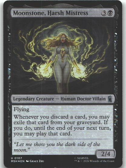 Moonstone, Harsh Mistress