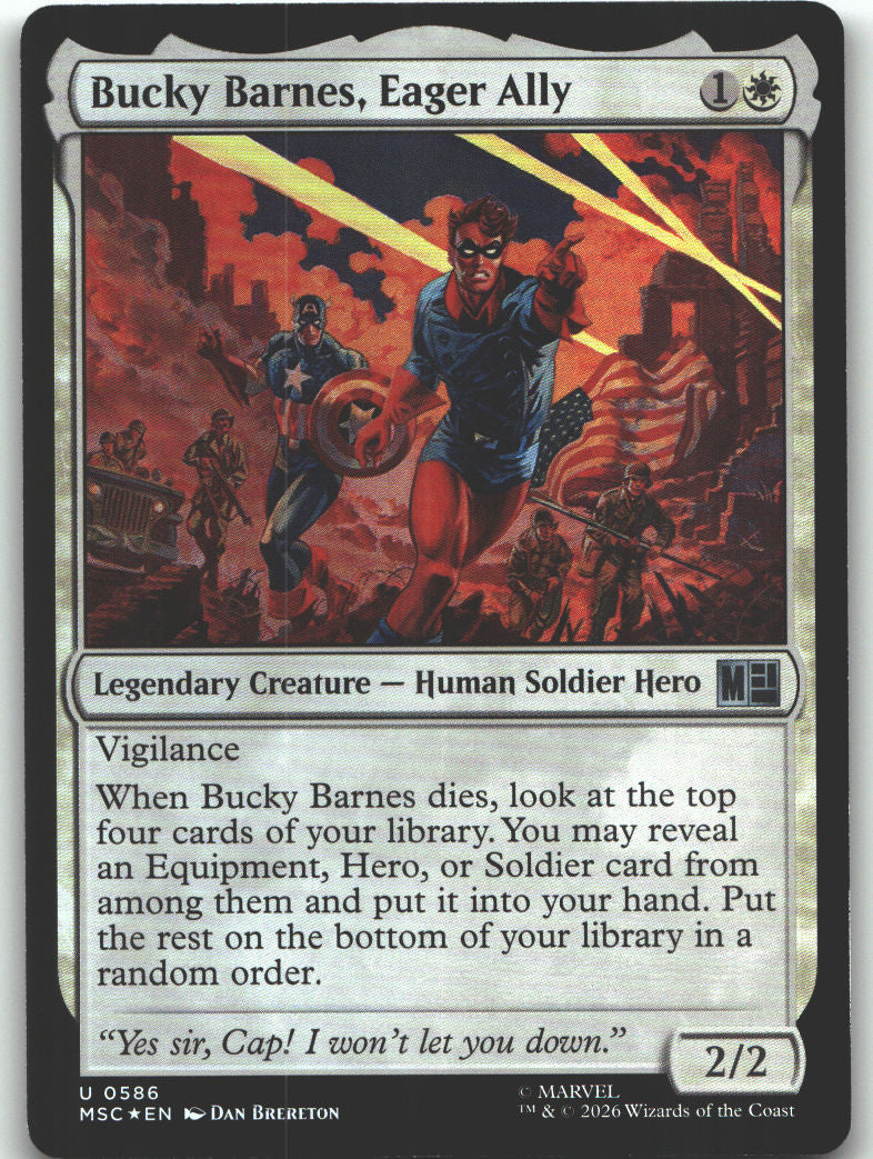 Bucky Barnes, Eager Ally