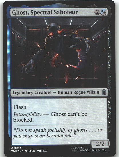 Ghost, Spectral Saboteur