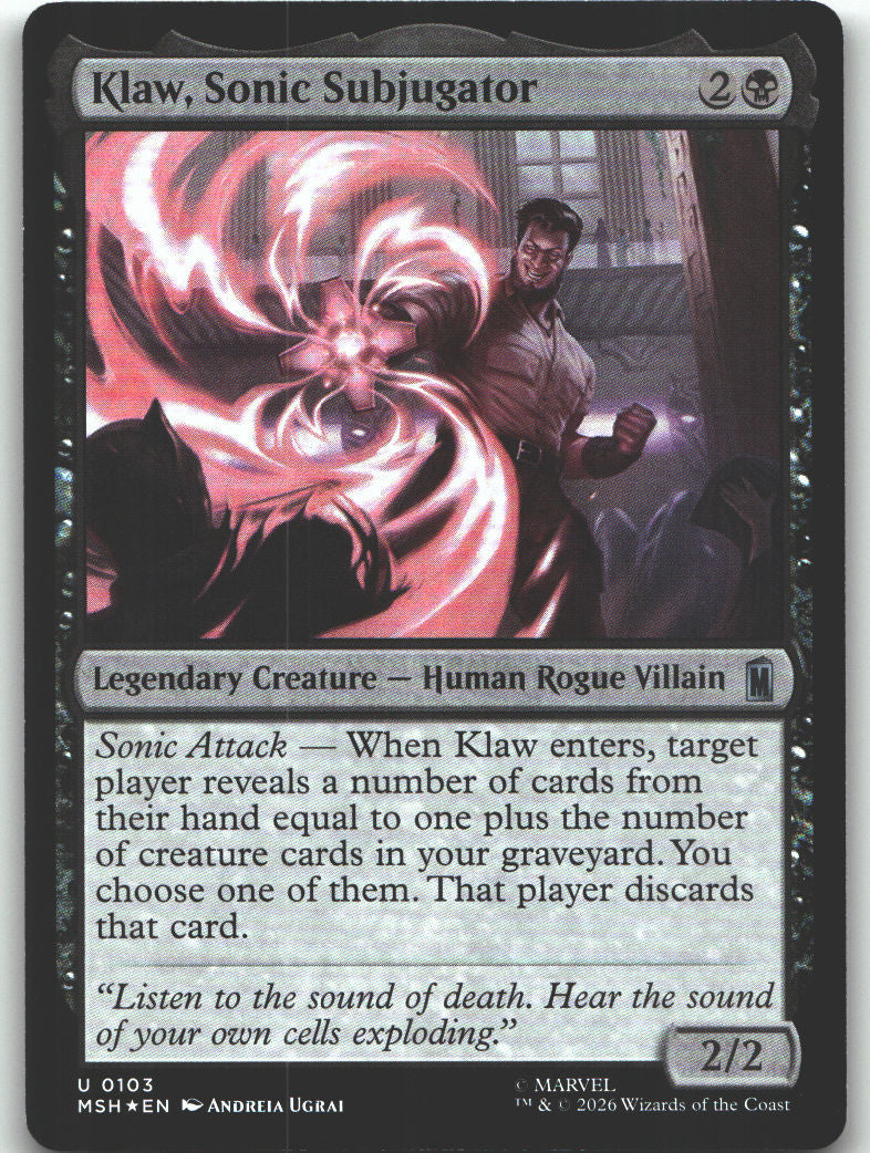 Klaw, Sonic Subjugator