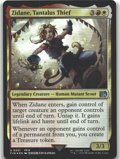 Zidane, Tantalus Thief