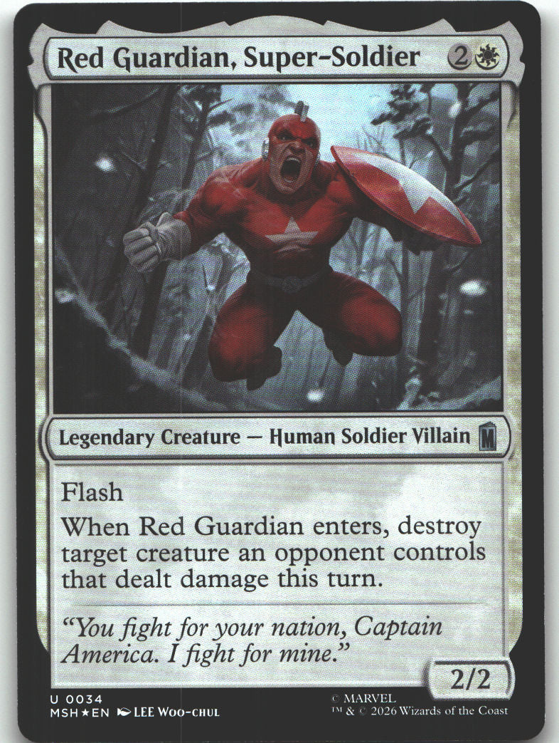 Red Guardian, Super-Soldier