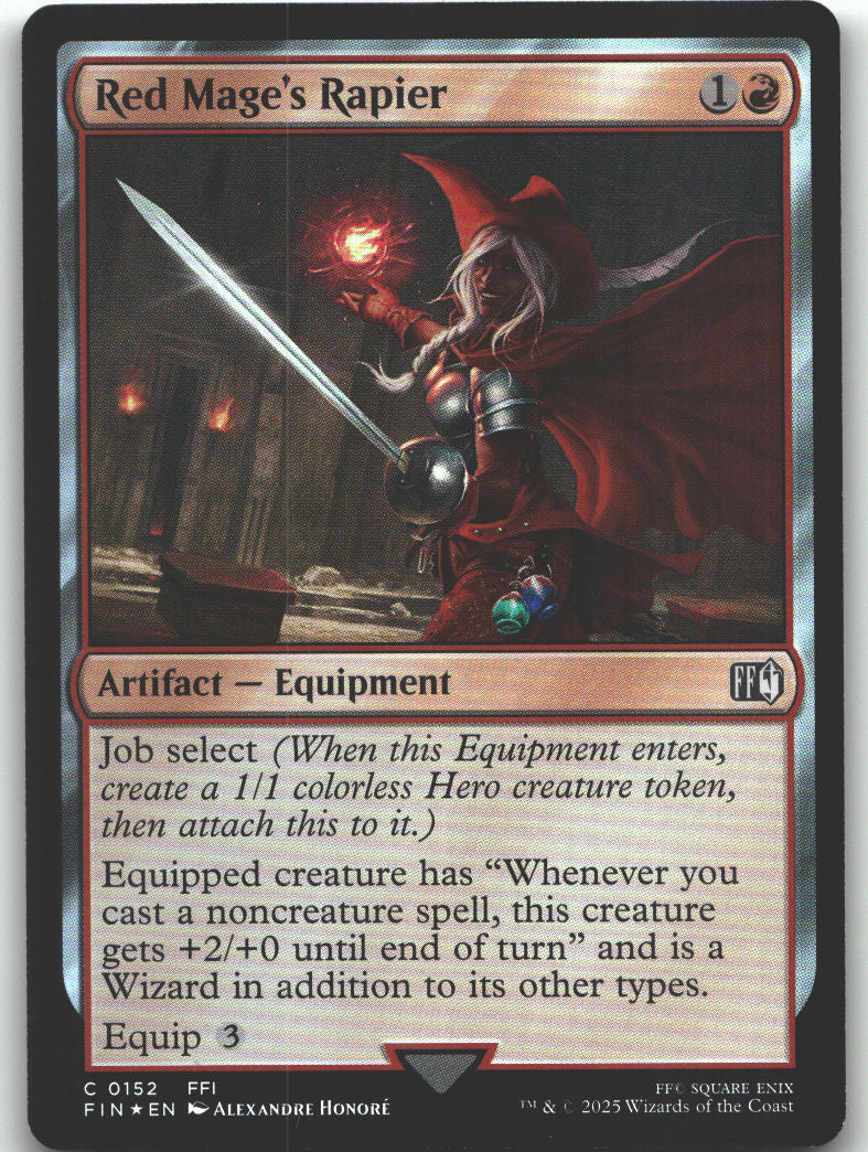 Red Mage's Rapier | Near Mint / English / Foil