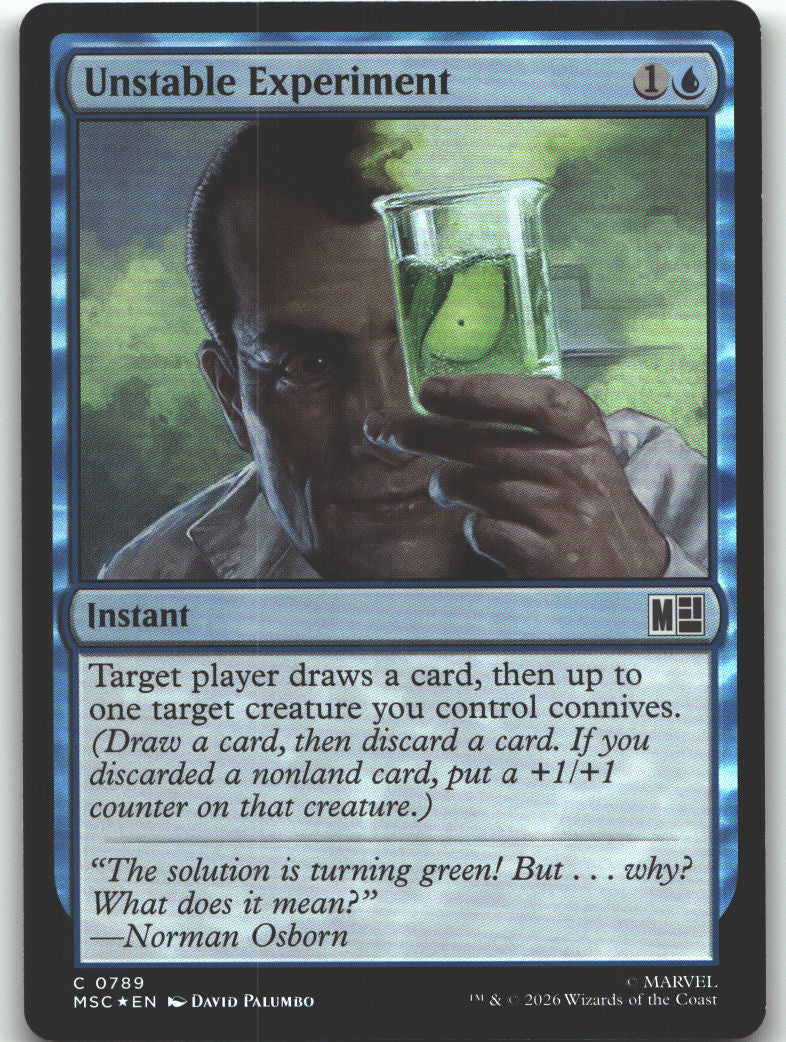 Unstable Experiment