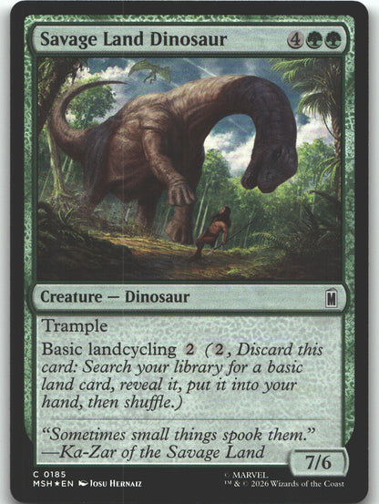 Savage Land Dinosaur