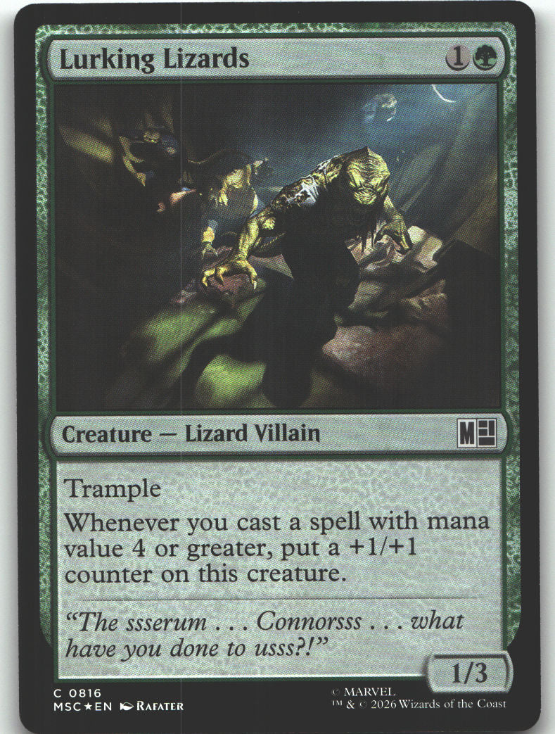 Lurking Lizards