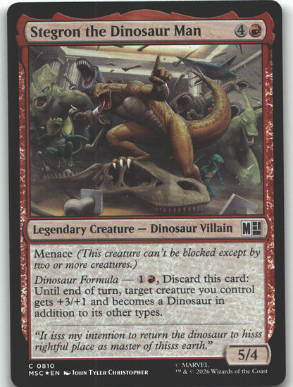 Stegron the Dinosaur Man