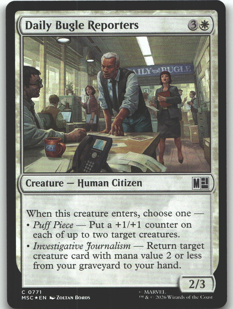 Daily Bugle Reporters