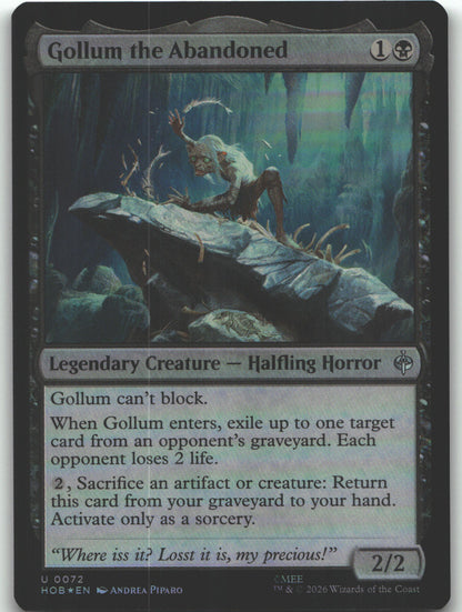 Gollum the Abandoned