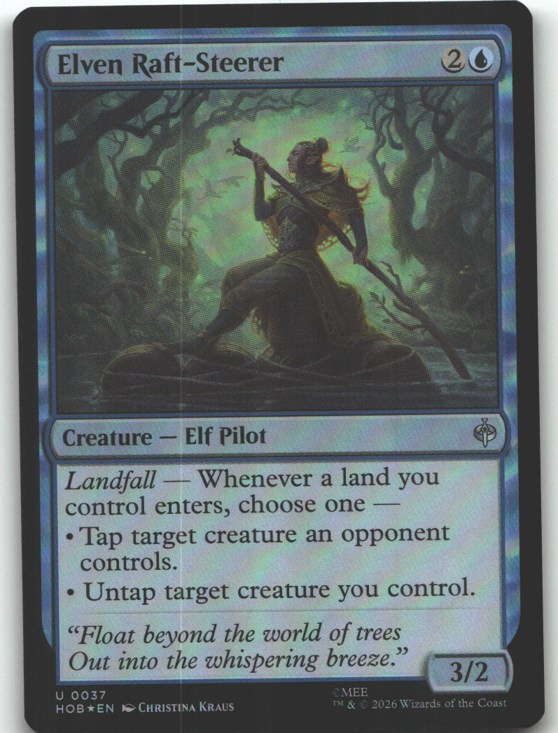 Elven Raft-Steerer