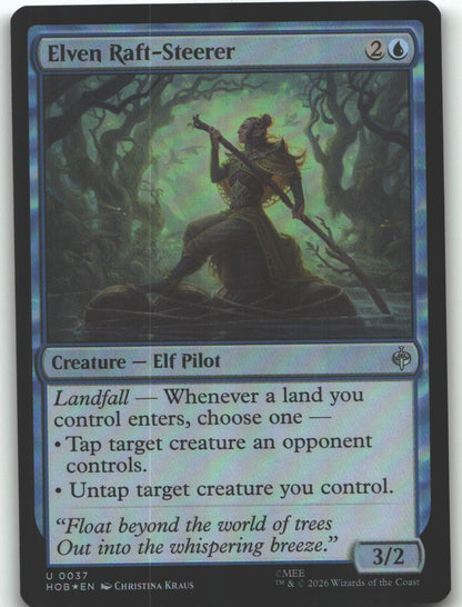 Elven Raft-Steerer