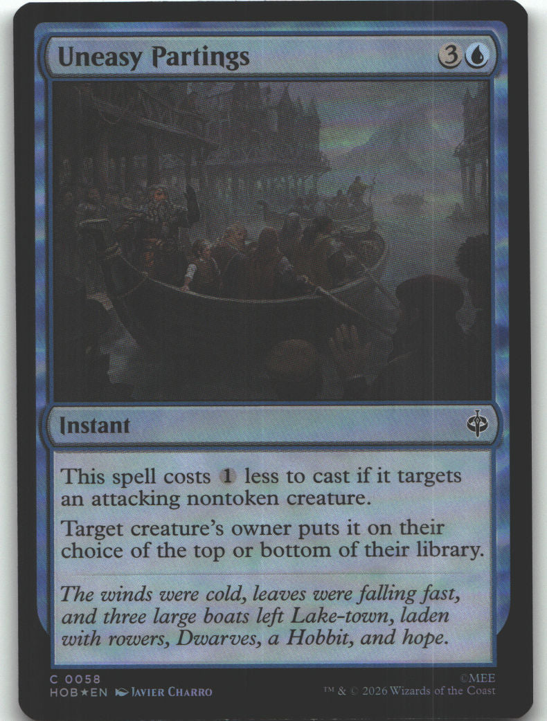 Uneasy Partings