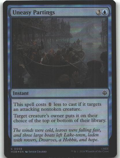 Uneasy Partings