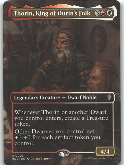 Thorin, King of Durin's Folk (Borderless)