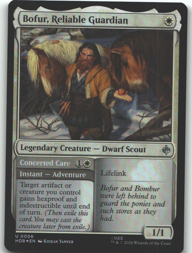 Bofur, Reliable Guardian