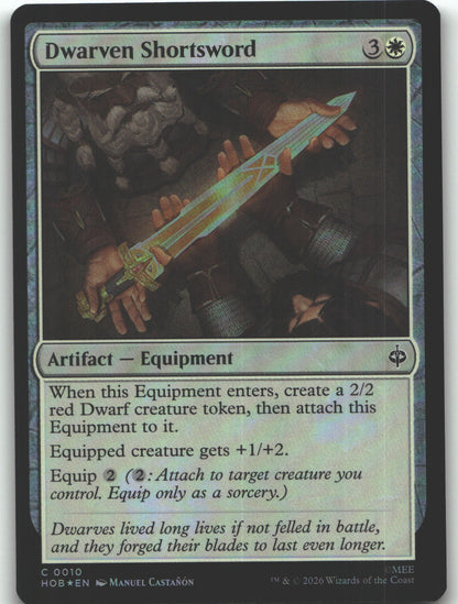 Dwarven Shortsword