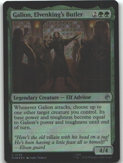 Galion, Elvenking's Butler