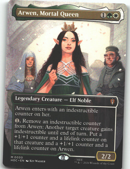 Arwen, Mortal Queen (Borderless)