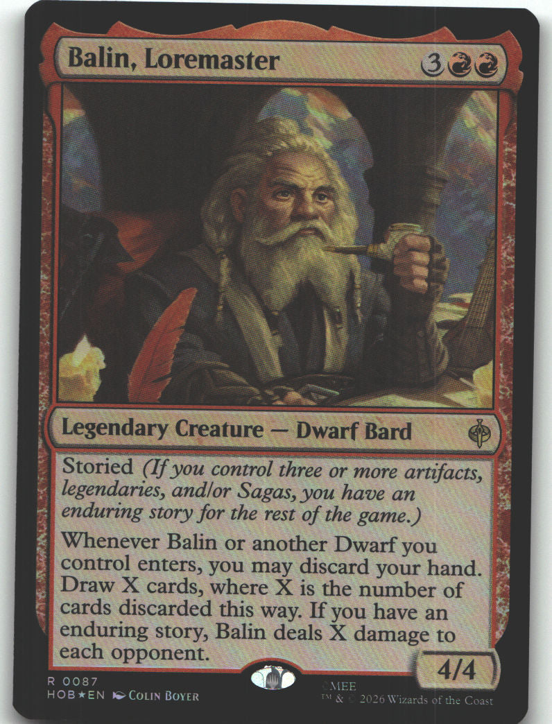 Balin, Loremaster