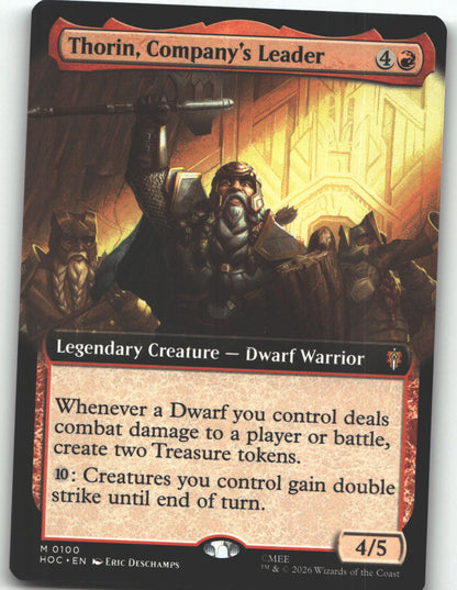 Thorin, Company's Leader (Extended Art)