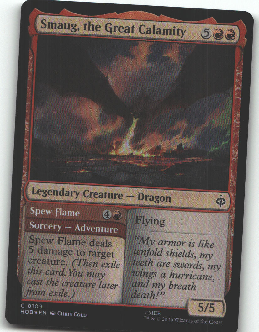 Smaug, the Great Calamity