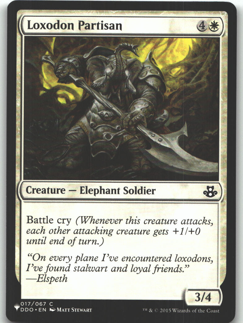 Loxodon Partisan