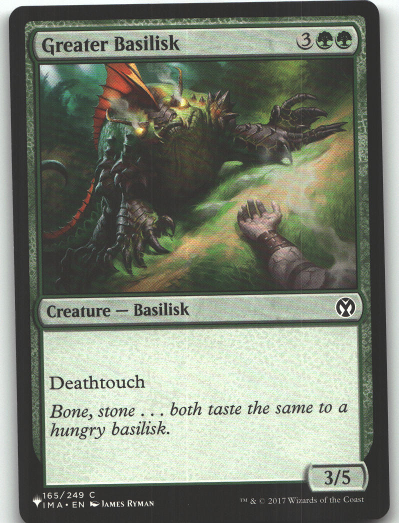 Greater Basilisk