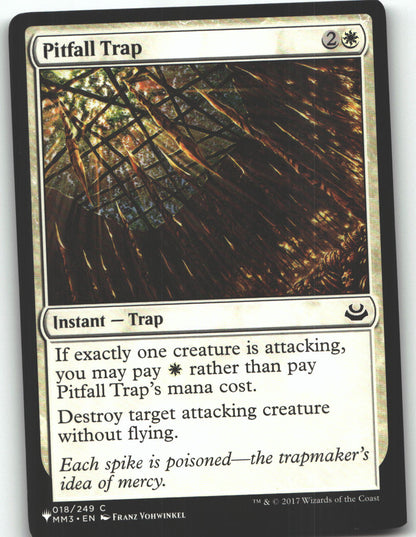Pitfall Trap