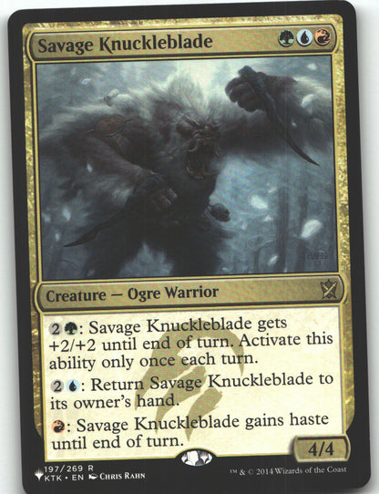Savage Knuckleblade
