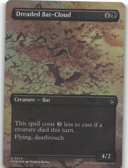 Dreaded Bat-Cloud (Borderless)