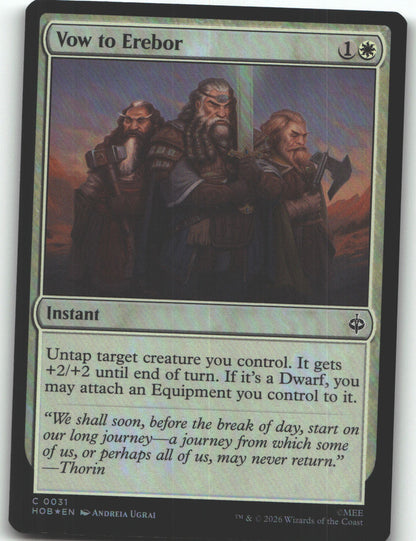 Vow to Erebor