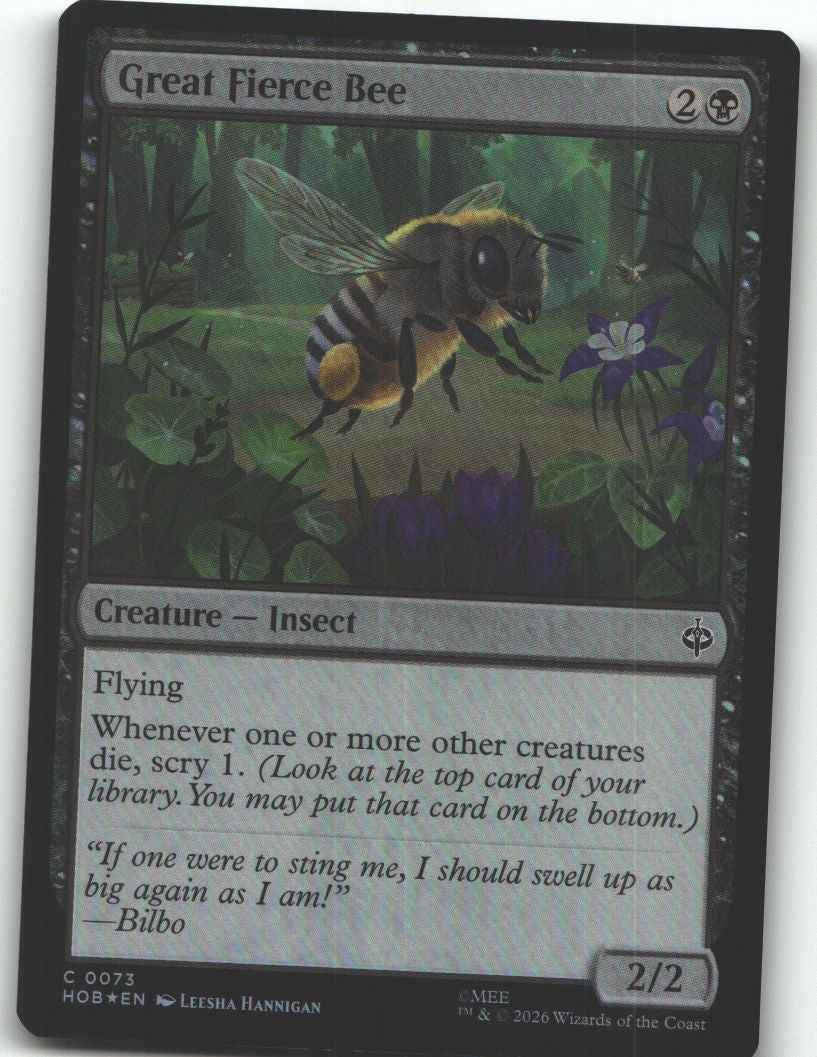 Great Fierce Bee