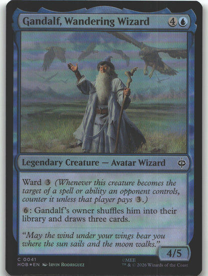 Gandalf, Wandering Wizard