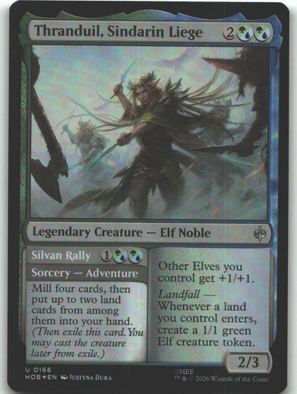 Thranduil, Sindarin Liege