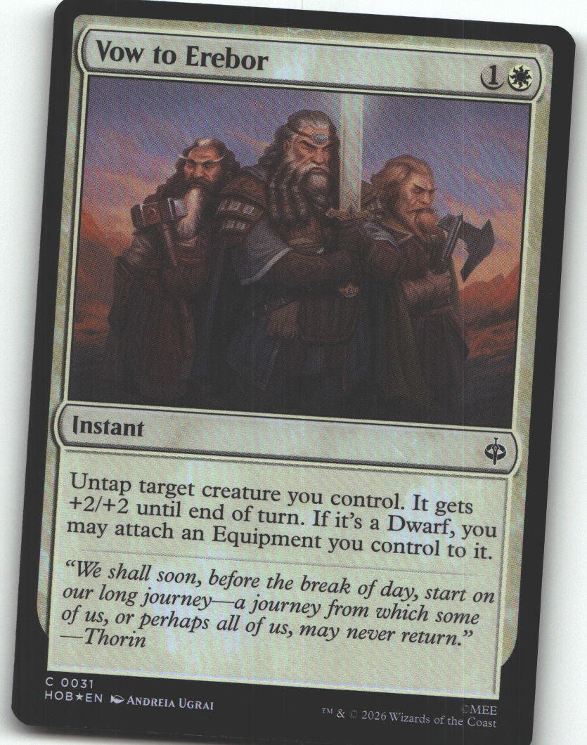 Vow to Erebor