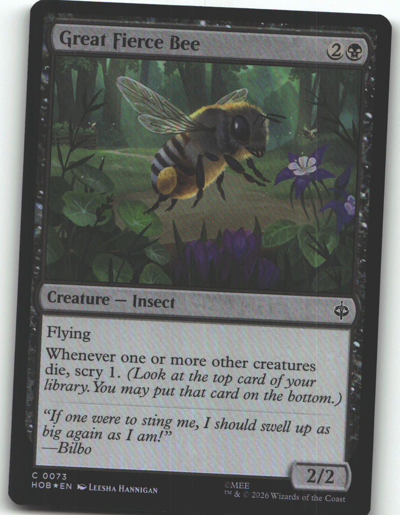 Great Fierce Bee
