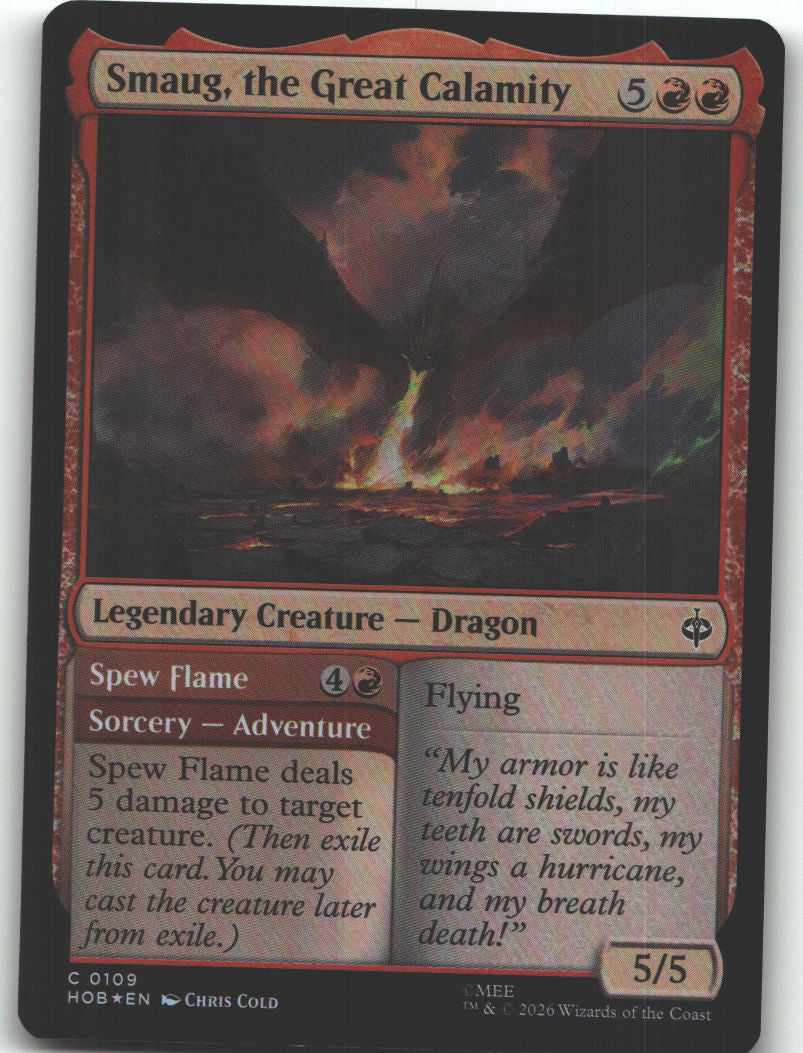 Smaug, the Great Calamity