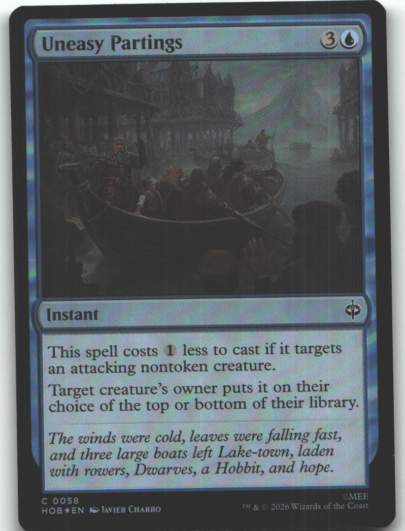 Uneasy Partings