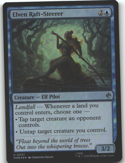 Elven Raft-Steerer