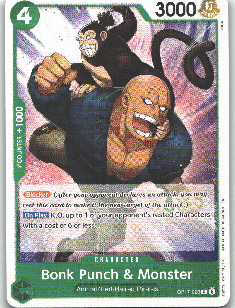 Bonk Punch & Monster