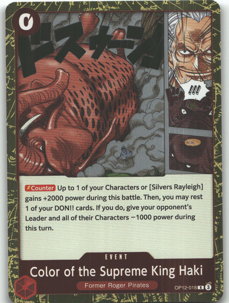 Color of the Supreme King Haki