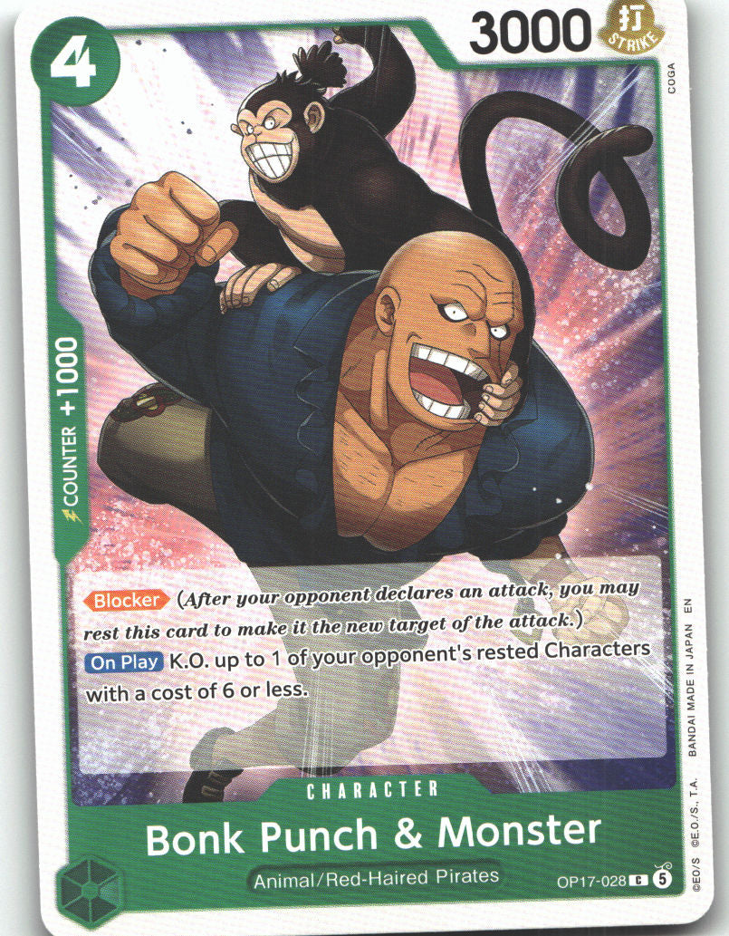 Bonk Punch & Monster