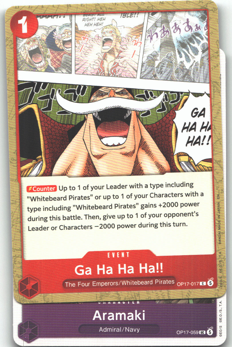Ga Ha Ha Ha!!