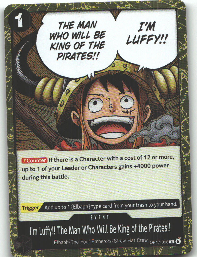 I'm Luffy!! The Man Who Will Be King of the Pirates!!
