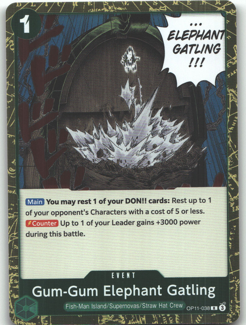 Gum-Gum Elephant Gatling