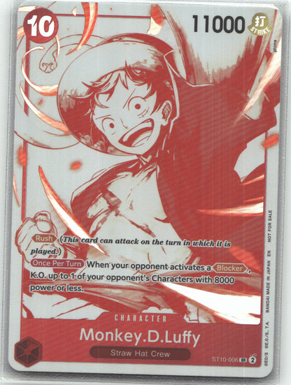 Monkey.D.Luffy - ST10-006 (3rd Anniversary Treasure Campaign Pack)